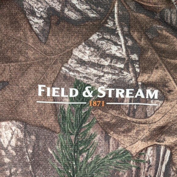 Field & Stream Realtree long sleeve Quarter Zip Pullover Size XL Smartwick - Picture 7 of 9